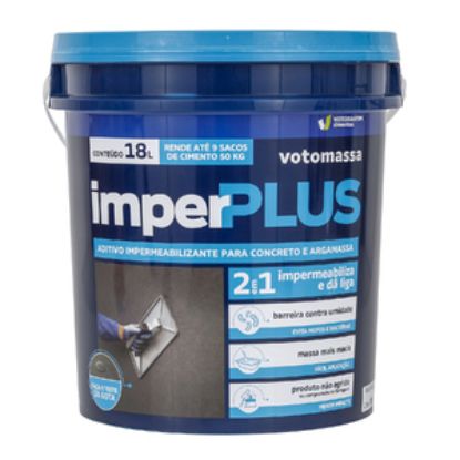 Imagem de Aditivo Impermeabilizante Votorantim Imperplus 18L Branco