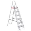 Imagem de Escada De Alumínio Dupla 6 Degraus Natural 120kg Reisam