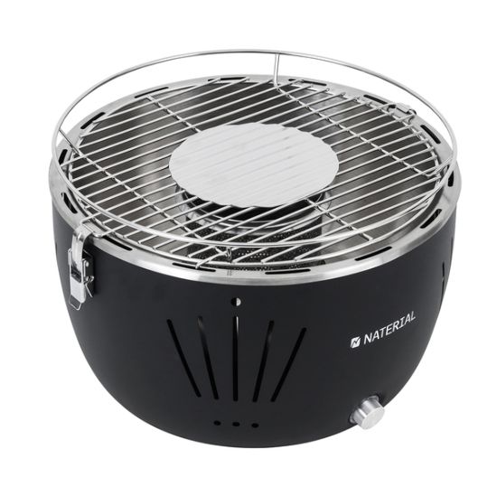 Imagem de Churrasqueira Portátil a Carvão 23x35cm Table Grill Preto Naterial