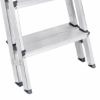 Imagem de Escada De Alumínio Dupla 6 Degraus Natural 120kg Reisam